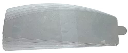 20Pcs Sandblaster Helmet Inner/Outer Lens Safe Air Feed Sandblast Helmet Protective Sand Blast Hood Protector for Sandblasting Equipped, Inner or Outer, 2024 Upgrade(Size:Outer Lens)