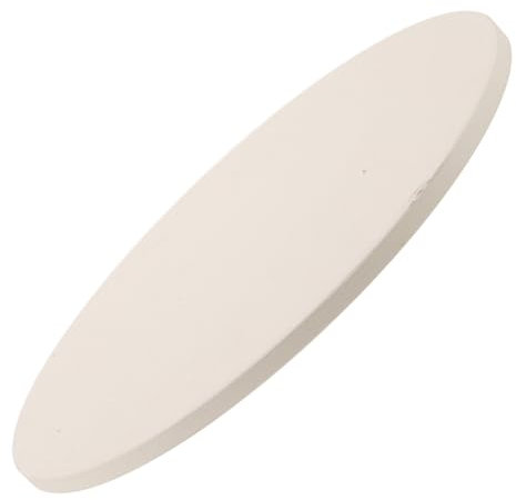Garneck Teglia Rotonda per Pizza e Pane 280x10mm in Cordierite Pietra da Forno Refrattaria Assorbe Umidità Trattiene Calore per Forno Casa e Cottura di Biscotti Pizza e Pane