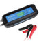 Hyundai Batterieladegerät HYSC-4000M, 6V/12V; intelligentes Ladegerät für Autobatterie, Motorrad, Boot; aGM, EFB, Gel, Wet, MF, 12V Lithium (LiFePO4); temperaturausgleich, Reparaturmodus