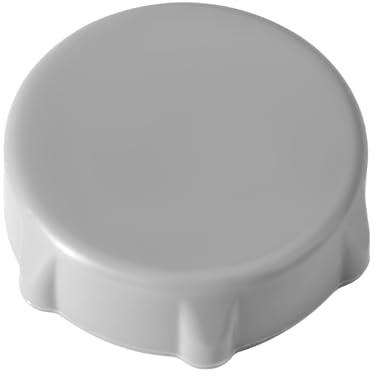 Lyreh 2pcs Pool Drain Valve Cap Replacement for Coleman Pools P01006, Swimming Pool Drain Cover Accessories Parts for Easy Maintenance (Grey)