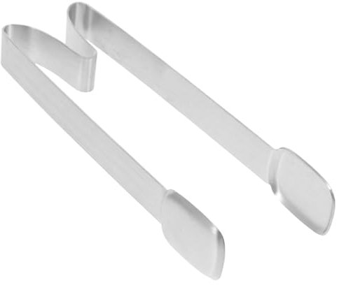 TIDTALEO Pince à Glace Acier Inoxydable Pince à Sucre Polyvalente pour Événements Cuisine Bar Outil pour Servir des Aliments des Desserts