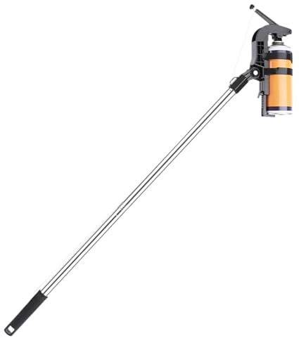 Rallonge pour Spray Anti-frelons, Fixation du Connecteur À Angle Réglable avec Baguettes Télescopique pour La Boîte De Pulvérisation, Pulvérisation De Guêpe, Spray en Mousse, Peinture en Aérosol