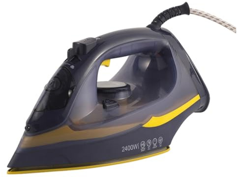 Korons Fer à Repasser Vapeur, 2400W, récipient de 350 ml, Anti-Gouttes (Violet Foncé)