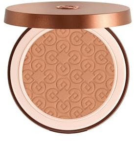 Collistar Magica Terra Bronzing Powder - Polvo bronceador compacto para el rostro, acabado mate o brillante, cobertura acumulativa, larga duración, rellenable, 4,4 Portofino, 9 g