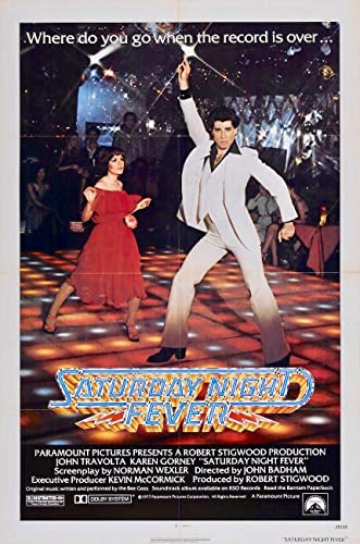 Close Up Saturday Night Fever (1977) | US Import Filmplakat, Poster [59 x 84 cm]
