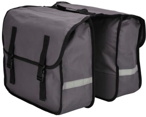 Fischer Fahrrad 50322 Gepaecktraegertasche Grau