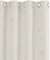 Deconovo Light Beige Curtains, Eyelet Blackout Thermal Insulated Gold Constellation Printed Curtains for Living Room, 66 x 90 Inch(Width x Length), 2 panels