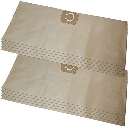 MohMus 10 Vacuum Cleaner Dust Bags For KÄRCHER 2801, Plus, NT 361 Eco ..., A 2900 bis 2999, A 2600… 2699 Serie