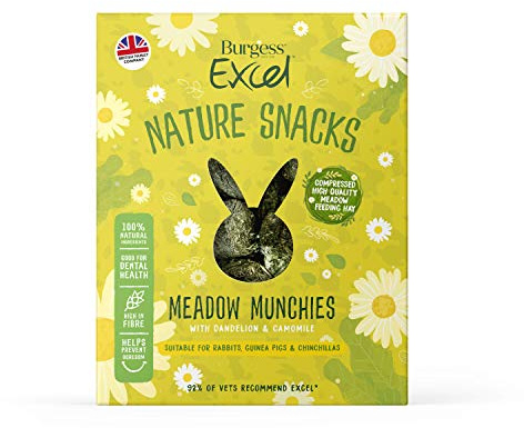 Burgess Excel Meadow Munchies godis för kanin, marsvin och chinchillor