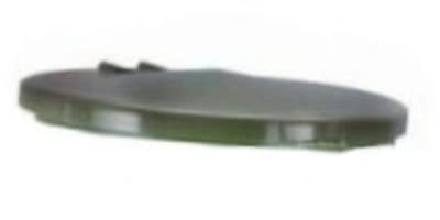 Tomaino Trespolo spazzatura, bidoni porta rifiuti con coperchio e reggi sacco, 110 lt (Coperchio verde)