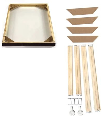 SHAAMOU Marco interior personalizado para decoración de paredes, sala de estar, dormitorio, marco de fotos colgante (altura 20 cm, ancho 30 cm)