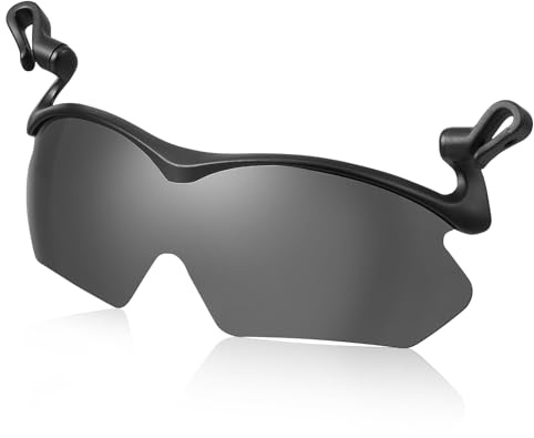 DEECOZY Outdoor Polarized Clip-On Sunglasses, Flip Cover UV400 Protection for Men Women Fishing Cycling Traveling Hiking Climbing (Grey)