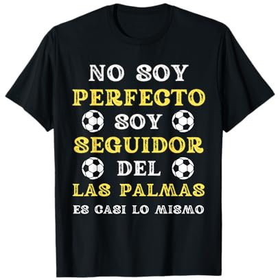 Las Palmas Futbol Hombre Divertido Idea Regalo Seguidor Camiseta