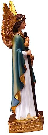 MUSISALY Resin Engel Statue Dekor Lifelike Resin Desktop Ornament Skulptur Deko Engel Figur Für Wohnzimmer Büro Kirche