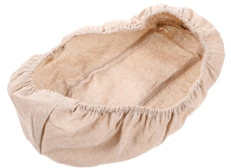 CATIEBYE Sourdough Bread Cloth Liner for Bread Basket 38x9x5cm Cotton Fabric Cover Fermentation Proofing Baking Supplies for Home and Professional Bakers