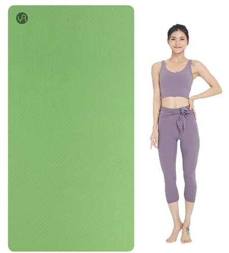 RYTMAT Yogamatte 195×90cm TPE Fitnessmatte Rutschfest Gymnastikmatte