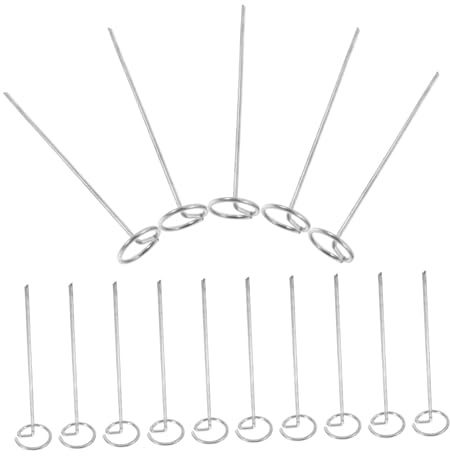 POPETPOP Piquets en Acier Galvanisé pour Jardin et Paysage, 152 Mm, Lot de 20, Fixation Solide pour Toiles de Paillage, Tentes et Gazon, Épingles Métalliques Pointues pour Extérieur