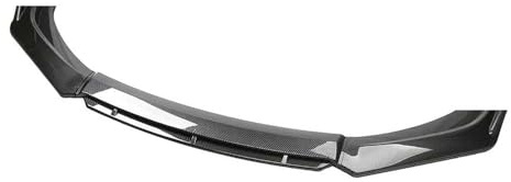 XATHKJOE Alerón Parachoques Delantero Lip Para Opel Astra H GTC 3 Puertas 2005-2009 Fibra De Carbono Negro