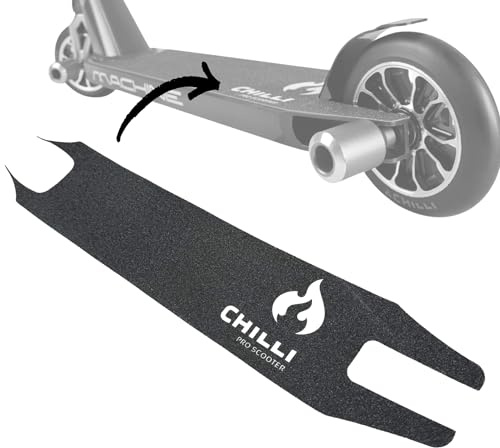 F26 Chilli Pro Stunt-Scooter Griptape 5000 Reaper Cole Beast C50 C53 | Kinder I Tret I Roller I Anti Rutsch Deck I Sand Papier I (C50 schwarz)