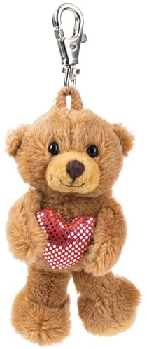 Schaffer 0235 llavero de peluche osito con corazón