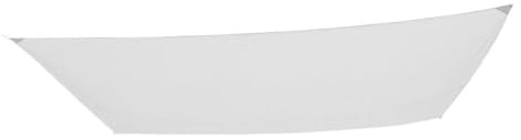 Aktive Garden 53912 - Toldo Vela Rectangular, Blanco 300 x 400 cm