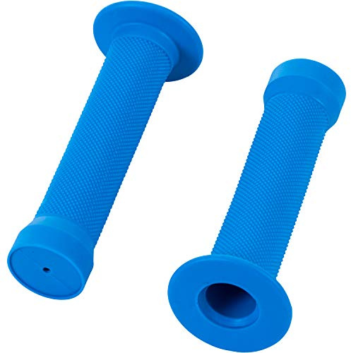 Bullseye Lenkergriff Fahrrad BMX Griffe Fahrradgriffe 3 Farben PVC (blau)