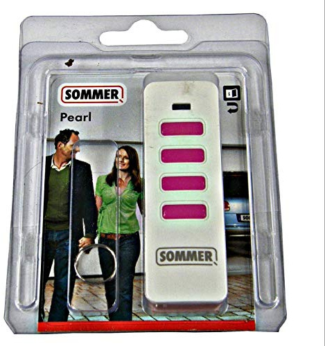 SOMMER PEARL Handsender Funk Fernbedienung 4-Kanal (4018V003 weiss/rose)