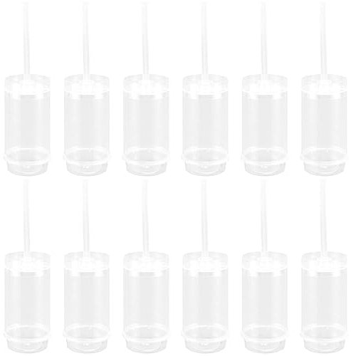 30pcs Push Up Cake Shooter Halter Push Up Formen Push Cake Shooters Runde Push Up Rohre für Kuchen, Gebäck, Eiscreme