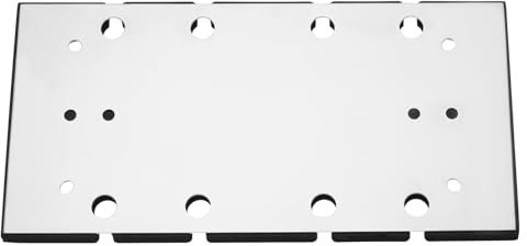 SG Store Piastra Supporto Piastra Supporto Foglio Levigatrice Pezzo Ricambio 183x90mm Compatibile con Makita BO3700 BO3710 BO3711 Accessori Per Elettroutensili