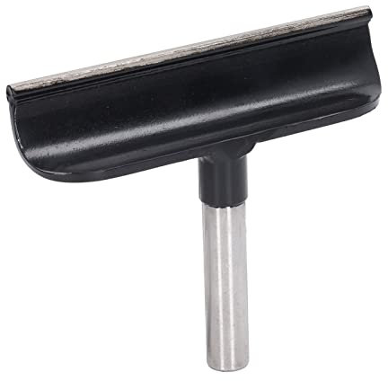 Drehmaschine Werkzeugauflage, 150 mm Messerauflage Drechselbank Holzdrehmaschinen-Werkzeugauflage T Typ Werkzeugpfosten Runder Griff für Heimwerker