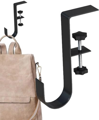 Schreibtisch-Taschenhaken - Taschenhalter für Schreibtisch, Verstellbarer Schreibtisch-Schultaschenhaken | Robuster Schreibtischhaken für Taschen, tragbarer Geldbörsenhalter für die Organisation