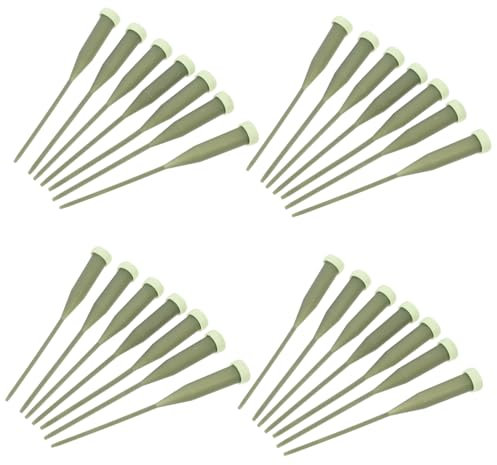 Tofficu 50pezzi Tubi Floreali Verdi Estensibili per Steli di Fiori Contenitori per Composizioni Floreali Fiale per Innesti Accessori per Fioristi