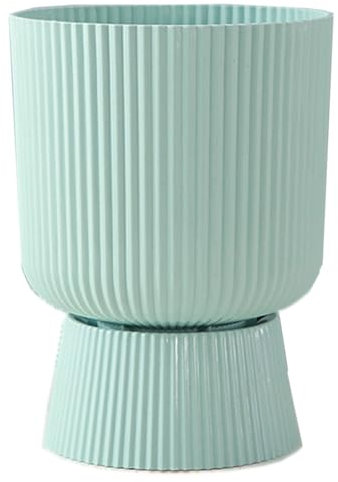 GBKBVTATDK Pot de Fleur Interieur – Pot OrchidéE CréAtif avec Trous de Drainage, Cache-Pots de Fleurs pour la Maison et Le Bureau Jardinieres Exterieur(Green)