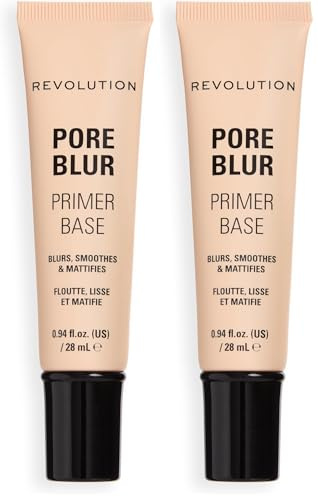 Makeup Revolution, Pore Blur Primer, 28ml (Packung mit 2)
