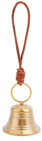 NICENEEDED Cloches de Noël Cloche Suspendue Vintage pour Poignée de Porte Fournitures Magiques Wiccanes pour Halloween Noël Protection de la Cour Intérieure