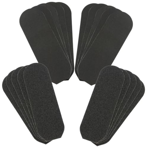 DECOMELODY 20 piezas Recambios Autoadhesivos para Pies de Lija para Eliminación de Muerta y Corrector de Uñas Encarnadas Compatible Pedicura Profesional y Duradero