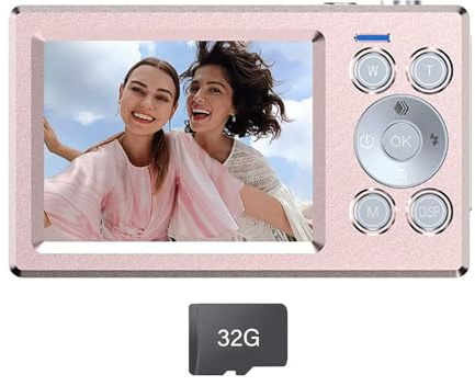 Schermi Della Macchina Fotografica Digitale 5000 W 1080 P Video Zoom 16x Portatile Per I Giovani Regali di Viaggio Doppio Schermo Fotocamera Digitale Per Gli Studenti