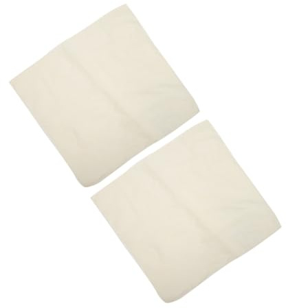 Ciieeo Panno per Pressare Tofu Alimentare 60 Cm 2 Pezzi, Colino di Stoffa per Latte di Soia e Yogurt, Garza da Cucina Riutilizzabile per Filtraggio e Cottura al Vapore