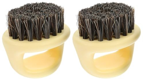 MAJORMENCH 2 Stück pack Bartkämme für Männer aus Abs mit Bequemen Griffen zur Bartreinigung und Haarstyling für Zuhause und Friseursalon