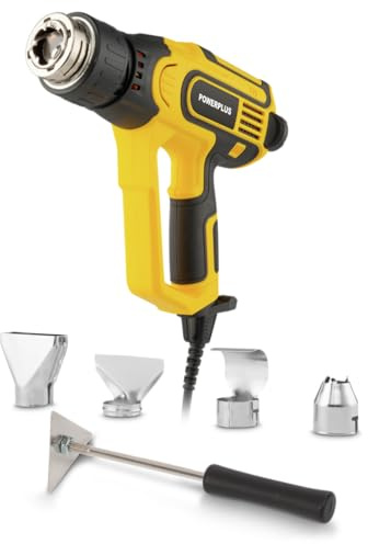 Powerplus Pistola térmica POWX1026-2300W, máx. Temperatura de trabajo: 660 °C
