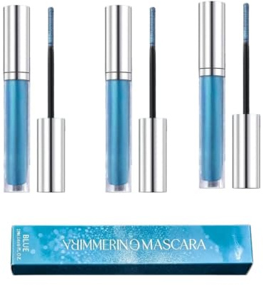 Mascara volume e lunghezza, mascara blu, mascara waterproof, lunghezza, volume, resistente alle sbavature, spazzola morbida, impermeabile a lunga durata, effetto ciglia finte