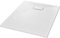vidaXL Piatto Doccia Moderno Superficie in Pietra Ardesie Antimacchia AntiGraffio Soglia Bassa Base Box Bagno in SMC Bianco 100x80 cm