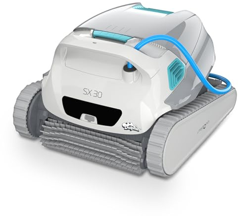 Dolphin SX 30 Robot pulitore automatico per piscina interrata e fuori terra fino a 10m - Pulizia pareti e fondo - Filtrazione ultra fine