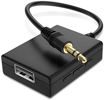 ANDTOBO USB Auf AUX Audio Adapter, 3,5 mm Stecker Auf Buchse, Adapter Zum Abspielen Von Musik Mit Laufwerk in Ihrem Auto