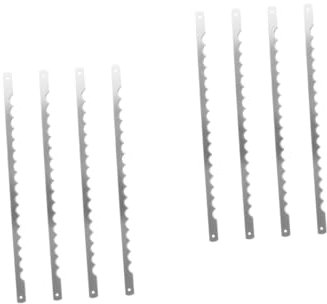 Angoily 8pezzi Seghettato Slicer Per Pane Lame Ricambio Per Toast Inossidabile Facile Design e Resistente Per Panificatori