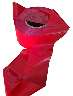 Kortpack Absperrband Rot 75 mm x 250 meter - 60 micron stark