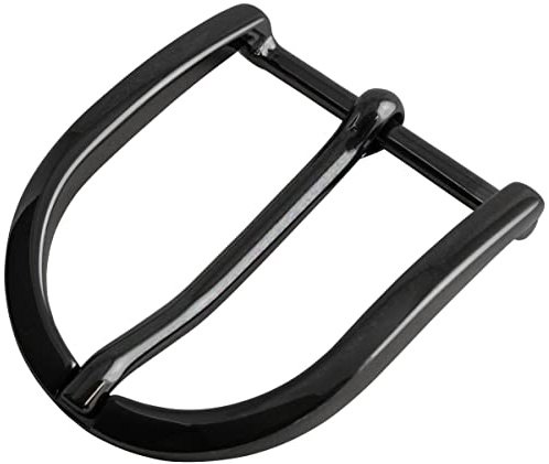 BELTINGER Gürtelschnalle rund 4,0 cm | Buckle Schließe Gürtelschließe 40mm Massiv | Dorn-Schließe | Wechselgürtel bis 4cm