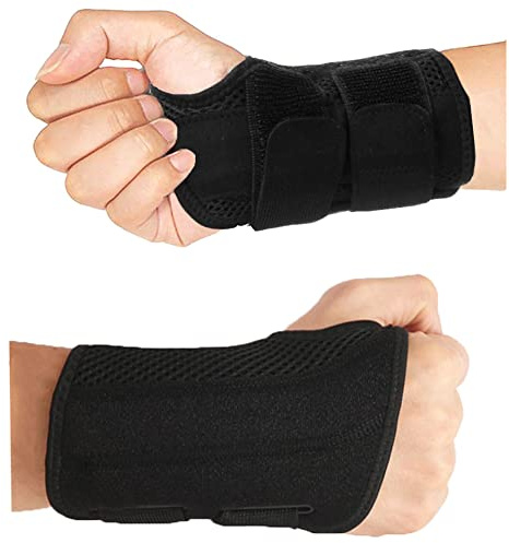 HYCOPROT Handgelenkstütze mit Metallschiene Verstellbar Atmungsaktiv | Handgelenkschiene Handgelenkbandage Fur Verstauchungen, RSI, Arthritis, Sehnenscheidenentzündung