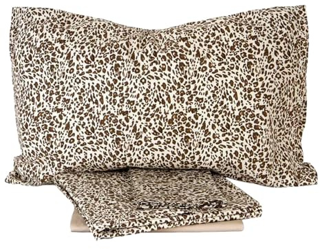 Laura Biagiotti, Dubbelt lakan i ren bomull percale set, komplett med 2 rutor, Djur Drucilla, 100% bomull, överlakan, lakan med hörn, par örngott, sovrum
