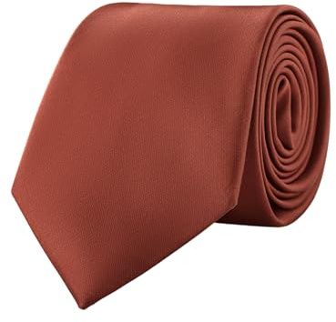 WANYING Herren Einfarbige Krawatte 8cm 3.15 Normalbreite Krawatte Schlips Binder Langbinder Basic Classic Necktie Business Casual Festivitäten Hochzeit